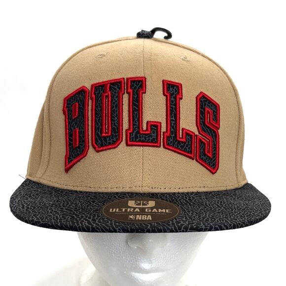 NBA NEW Chicago Bulls Ultra Game Rhino Basketball Cap Hat Adjustable - Picture 1 of 5